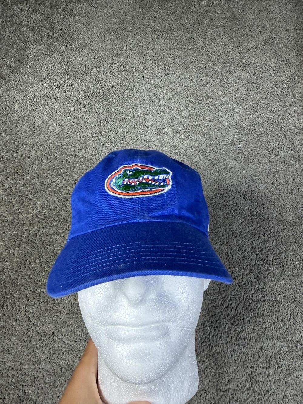 Florida Gators Hat Mens One Size Blue Nike Dri-FIT Heritage86 Strap Back